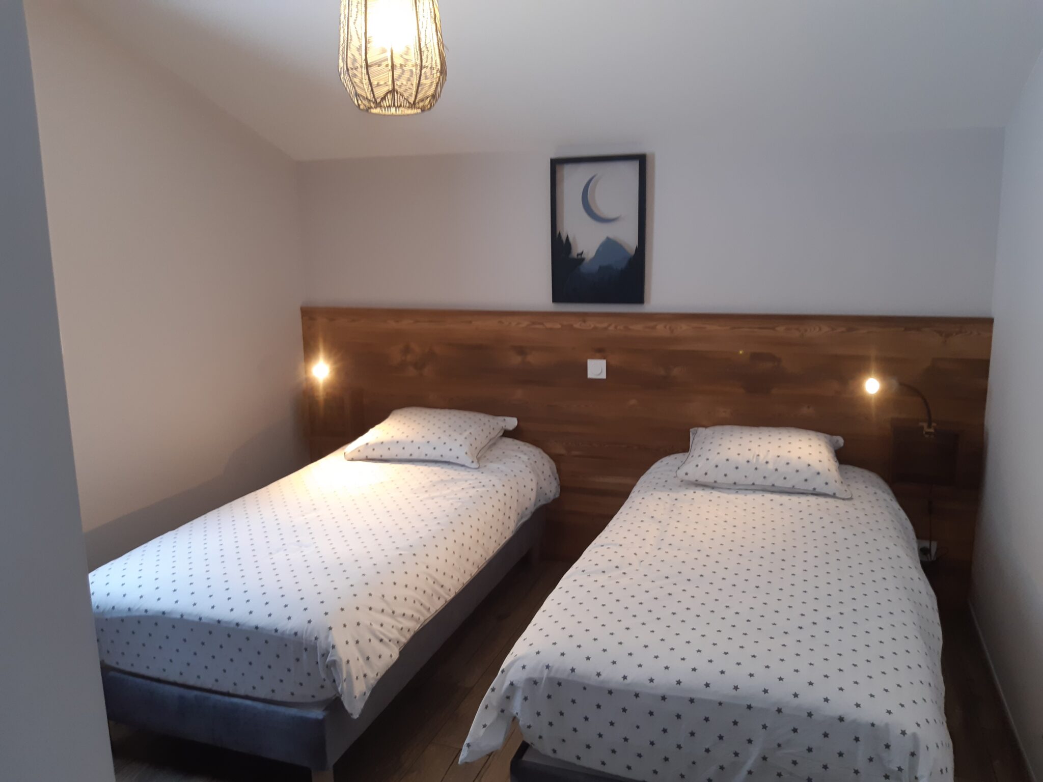 chambre 2 lits Liézey Vosges
