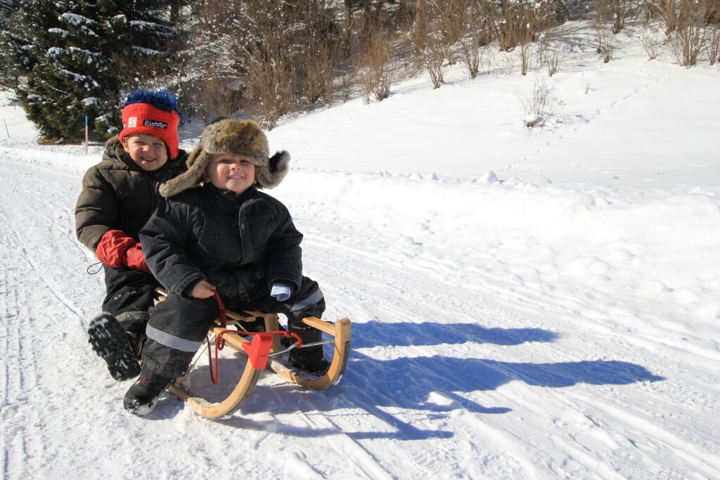 Luge hiver vosges